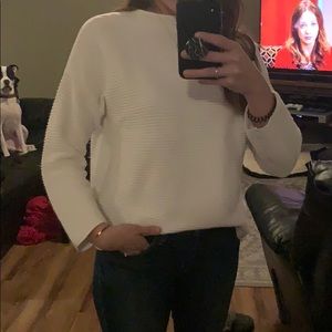 H and m ribbed sweater